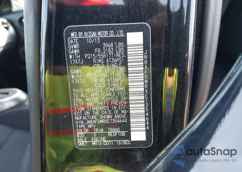 2014 Nissan Juke S from USA, damaged, VIN JN8AF5MRXET354644